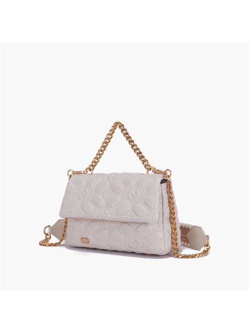 borsa media a mano stich&spoon stephy La carrie | 141P-BA-114-LEA/IVORY